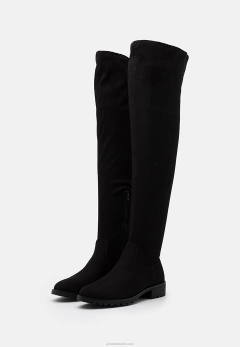 mujer botas mosqueteras negras Anna Field 84Z82228