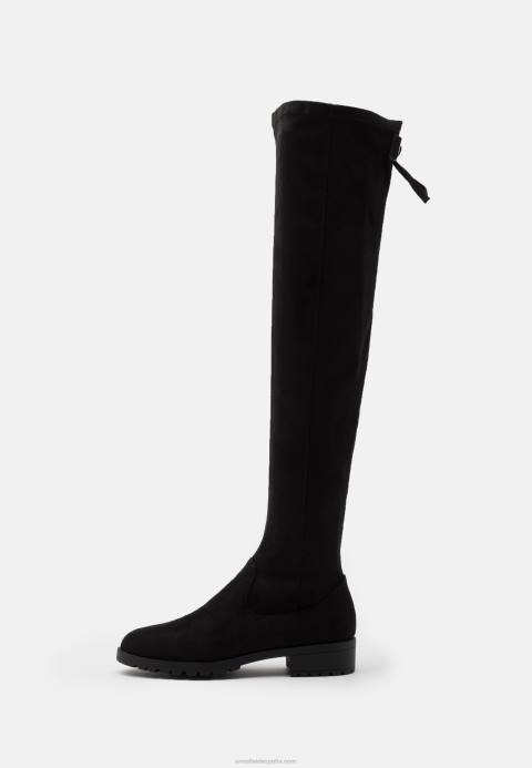 mujer botas mosqueteras negras Anna Field 84Z82229