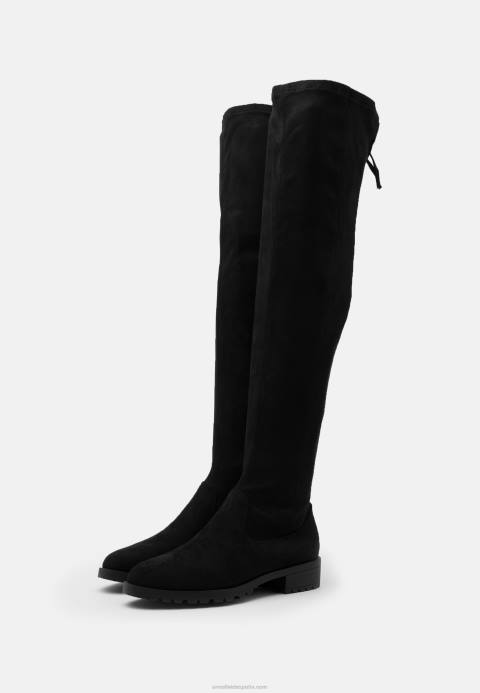 mujer botas mosqueteras negras Anna Field 84Z82229
