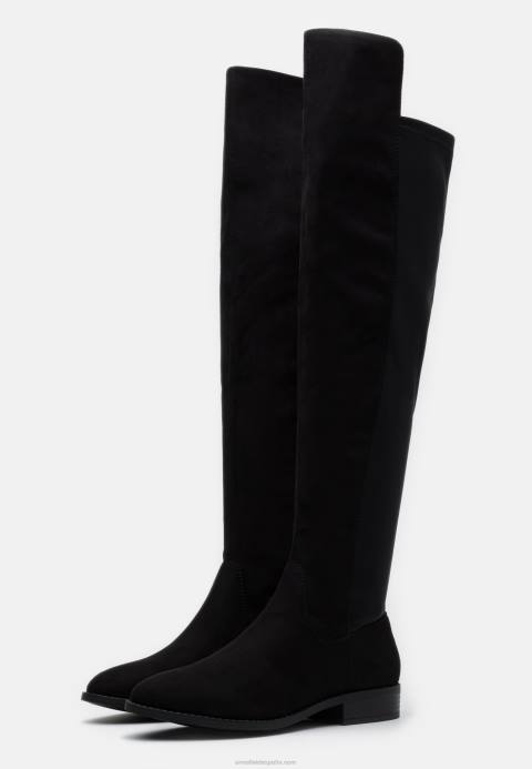 mujer botas mosqueteras negras Anna Field 84Z82230
