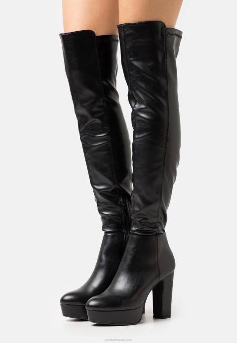 mujer botas mosqueteras negras Anna Field 84Z82232