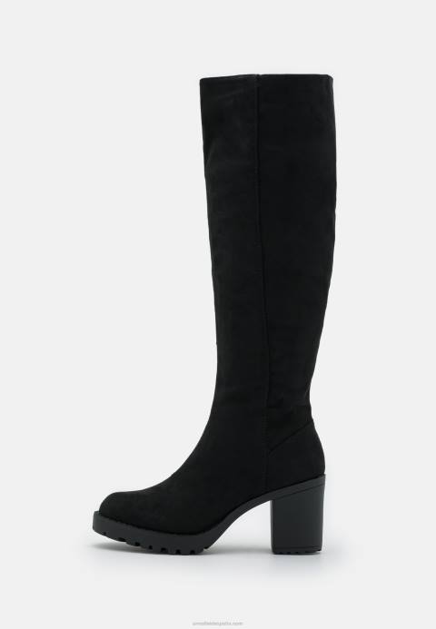 mujer botas mosqueteras negras Anna Field 84Z82235