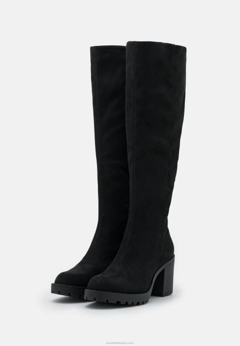 mujer botas mosqueteras negras Anna Field 84Z82235
