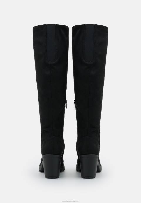 mujer botas mosqueteras negras Anna Field 84Z82235