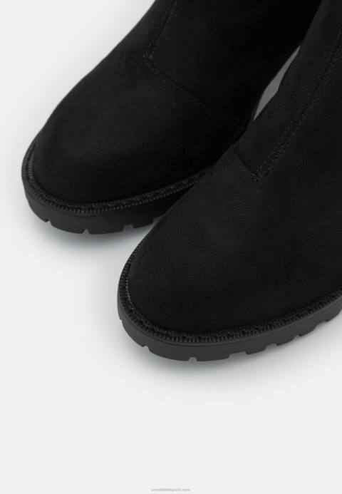 mujer botas mosqueteras negras Anna Field 84Z82235