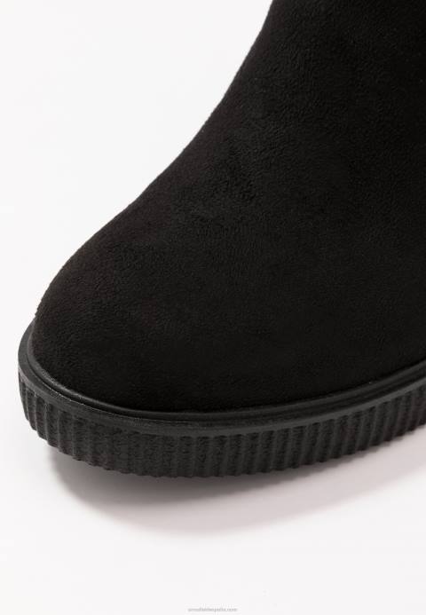 mujer botas mosqueteras negras Anna Field 84Z82236