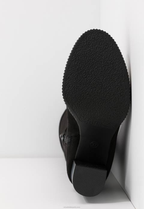 mujer botas mosqueteras negras Anna Field 84Z82236