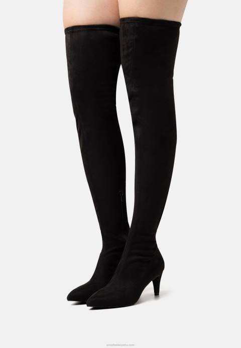 mujer botas mosqueteras negras Anna Field 84Z82240