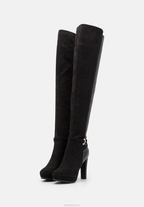 mujer botas mosqueteras negras Anna Field 84Z82242