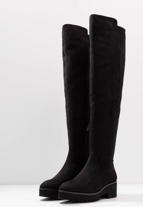 mujer botas mosqueteras negras Anna Field 84Z82244