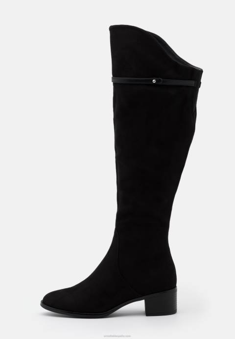 mujer botas mosqueteras negras Anna Field 84Z82245