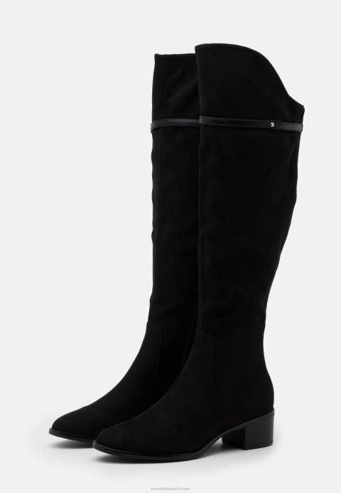 mujer botas mosqueteras negras Anna Field 84Z82245
