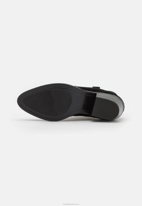 mujer Botín piel cowboy/biker negro Anna Field 84Z82050