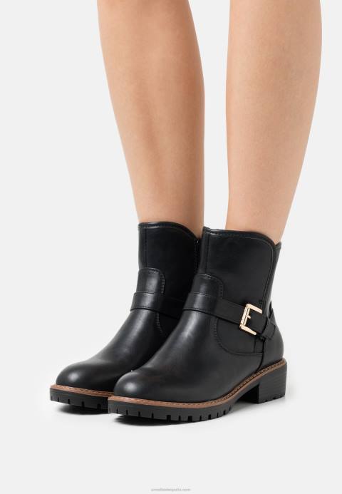 mujer bota de invierno confort botines clásicos negro Anna Field 84Z82001