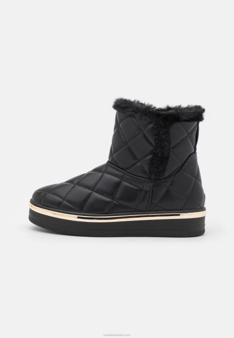 mujer bota de invierno plataforma botines negro Anna Field 84Z82057