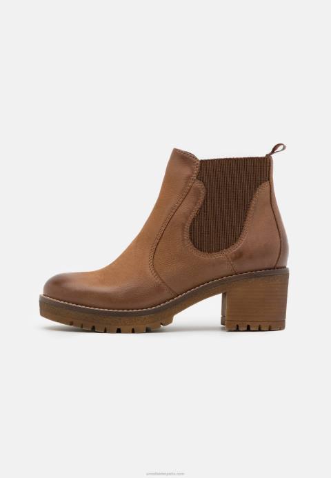 mujer botas de invierno de cuero botines marrones Anna Field 84Z82008