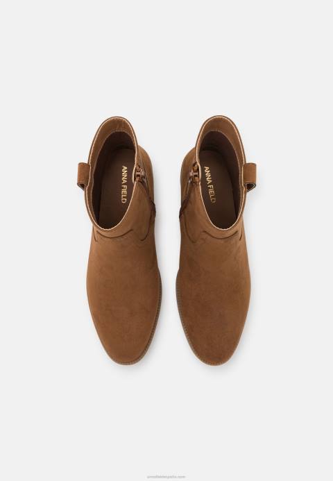 mujer botines clásicos coñac Anna Field 84Z81912