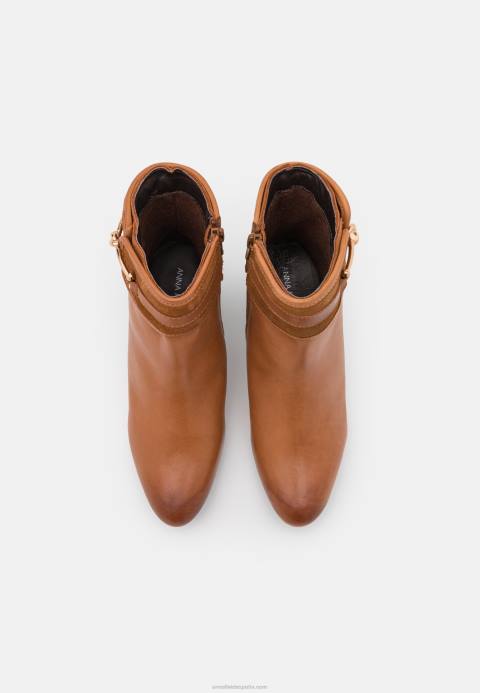 mujer botines clasicos piel coñac Anna Field 84Z81957