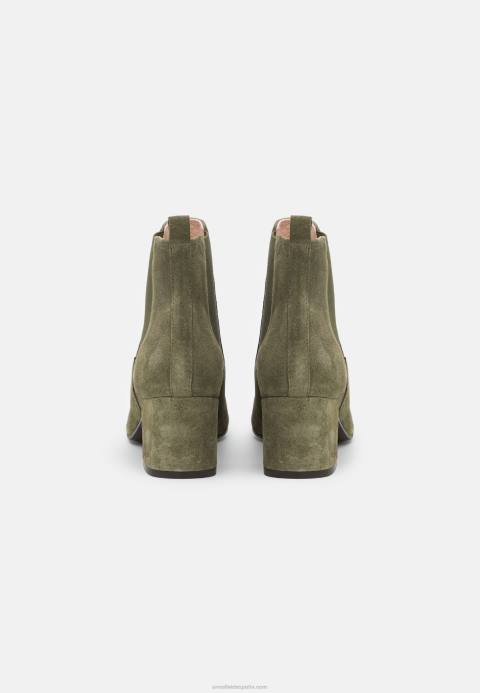 mujer botines clasicos piel oliva Anna Field 84Z81977