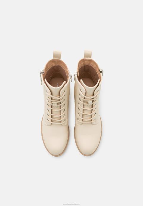 mujer botines con cordones blanco roto Anna Field 84Z82043