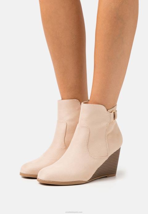 mujer botines cuña beige Anna Field 84Z81902