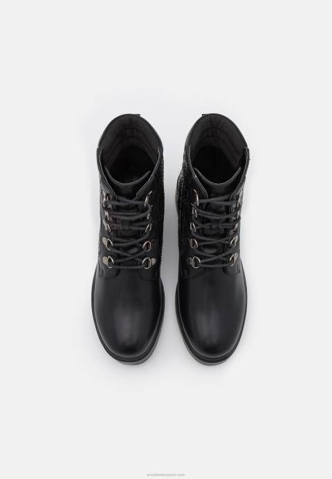 mujer botines cuña negros Anna Field 84Z82035