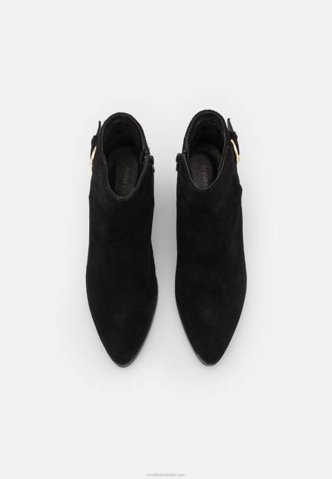 mujer botines de cuero negro Anna Field 84Z81964