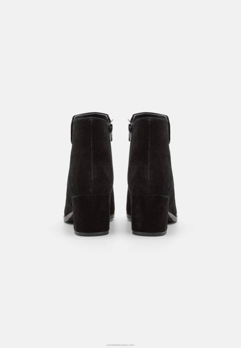 mujer botines de cuero negro Anna Field 84Z81978