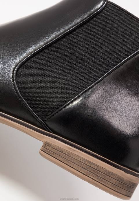 mujer botines de cuero negro Anna Field 84Z82002