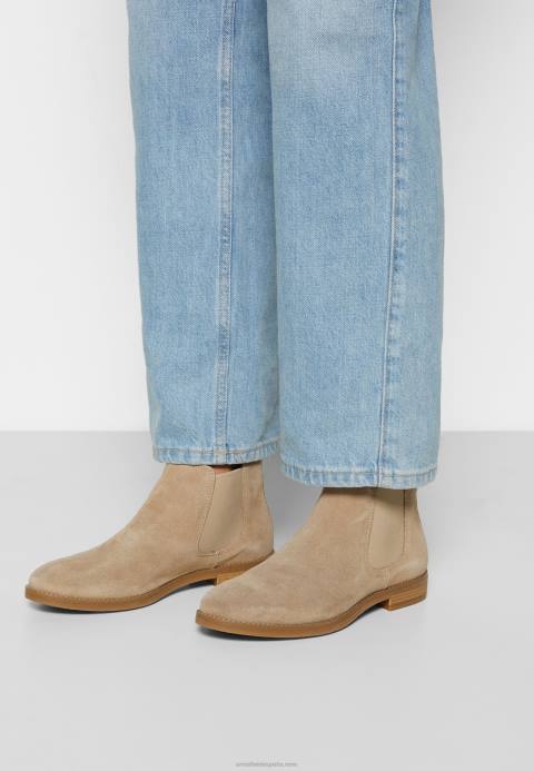 mujer botines de piel beis Anna Field 84Z82005