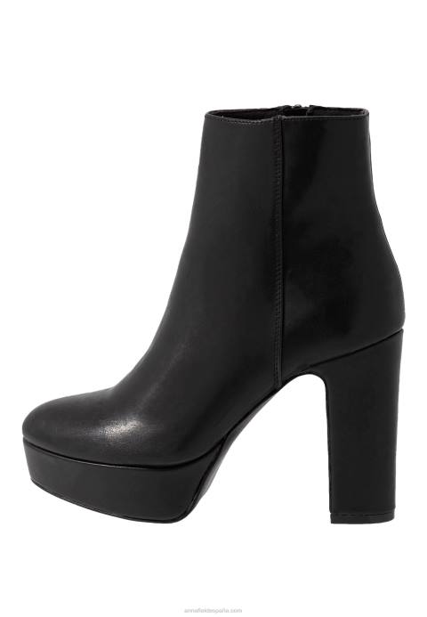 mujer botines de tacón alto negros Anna Field 84Z82059
