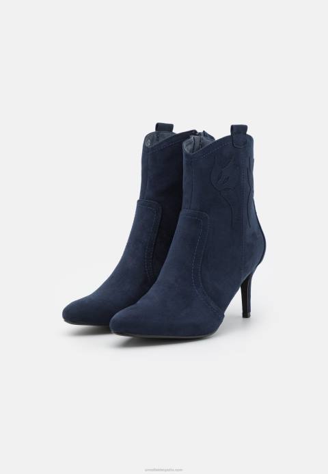 mujer botines de tacón azul oscuro Anna Field 84Z82047