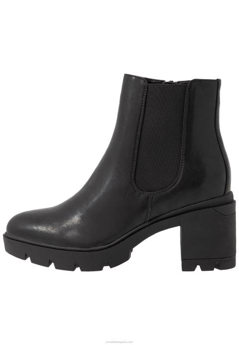 mujer botines plataforma negros Anna Field 84Z82060