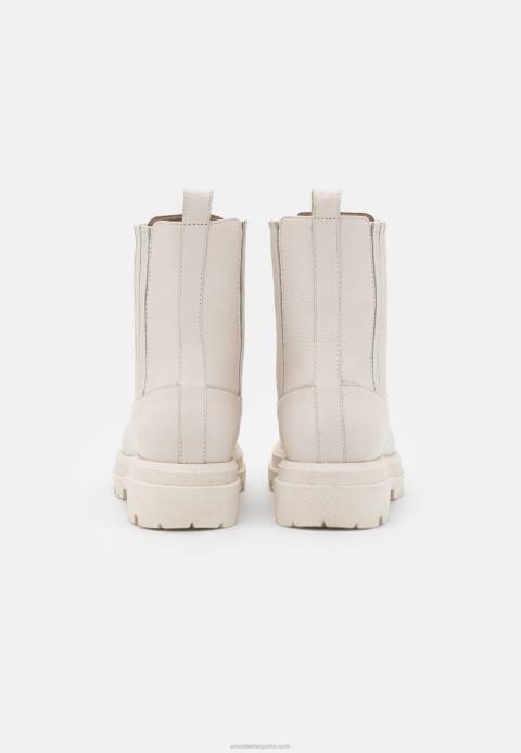 mujer botines plataforma piel blanco roto Anna Field 84Z82055