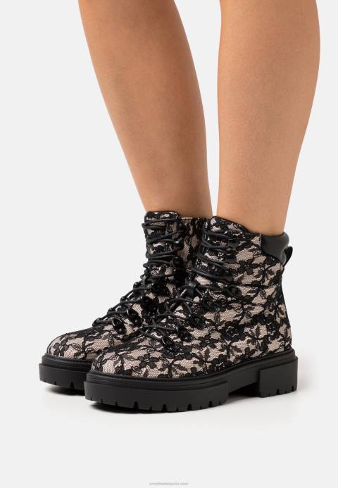 mujer botines plataforma rosa Anna Field 84Z82021