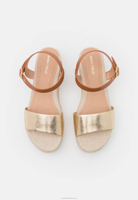 mujer alpargatas confort oro Anna Field 84Z81456