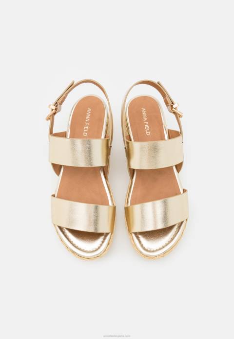 mujer alpargatas oro Anna Field 84Z81481