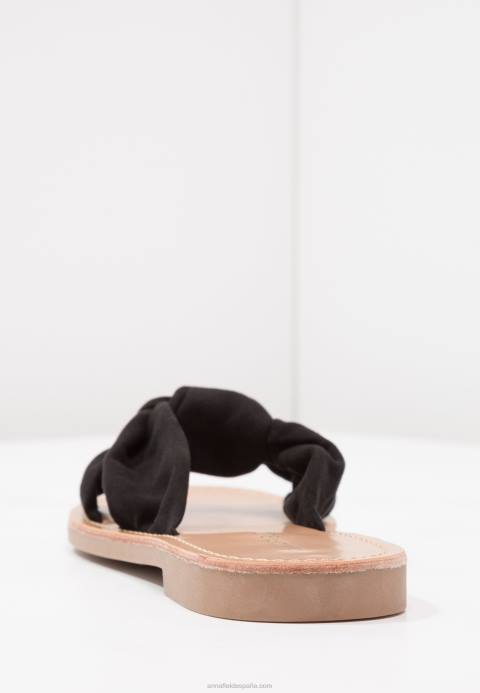 mujer mulas negro Anna Field 84Z81868