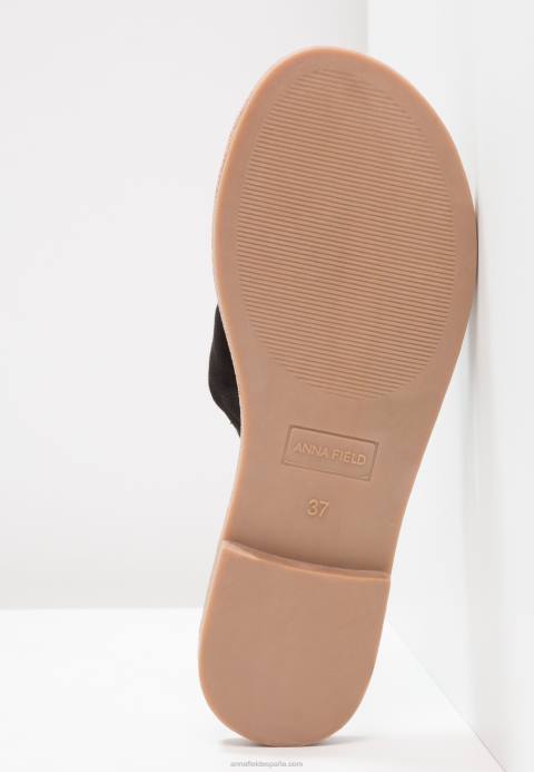 mujer mulas negro Anna Field 84Z81868