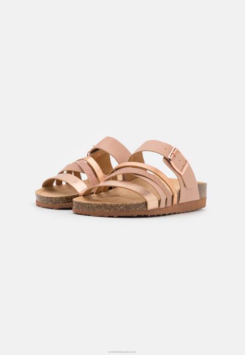 mujer mules color oro rosa Anna Field 84Z81873