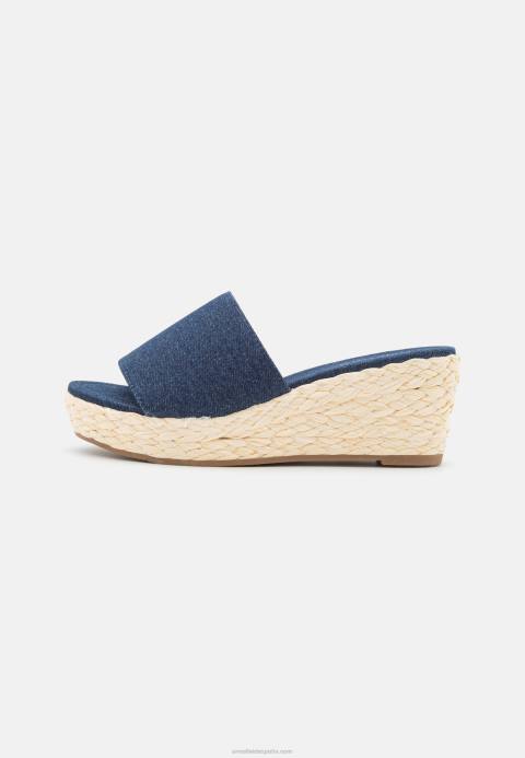 mujer mules de tacón denim azul Anna Field 84Z81886