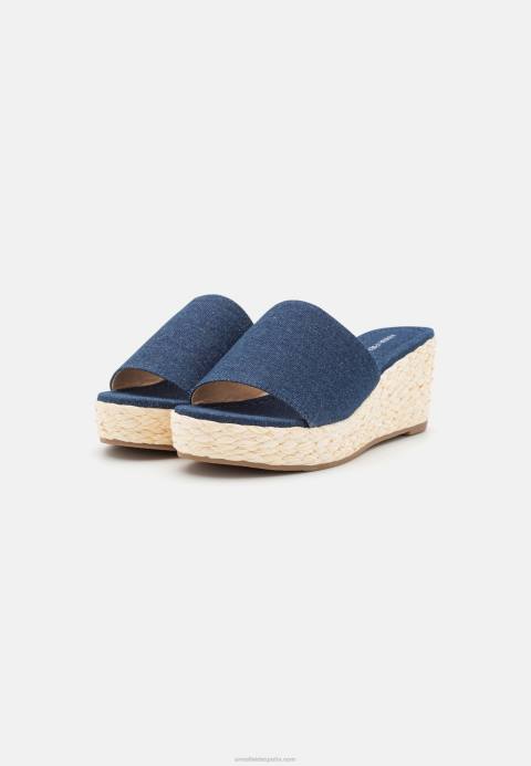 mujer mules de tacón denim azul Anna Field 84Z81886