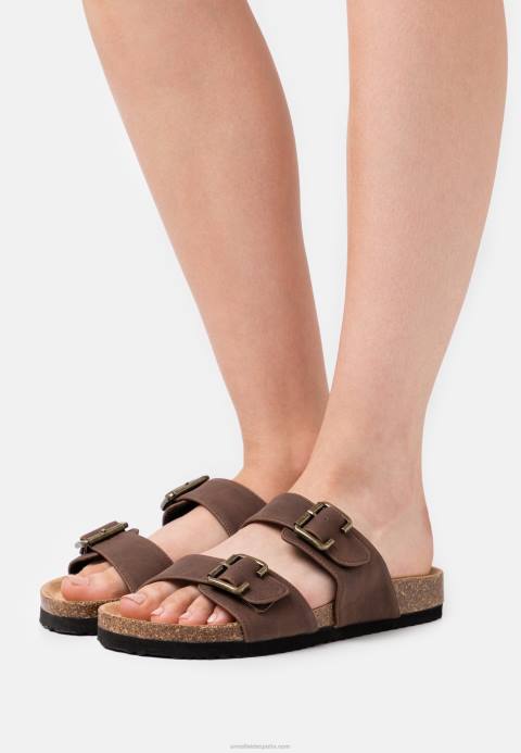 mujer pantuflas marrón oscuro Anna Field 84Z81876