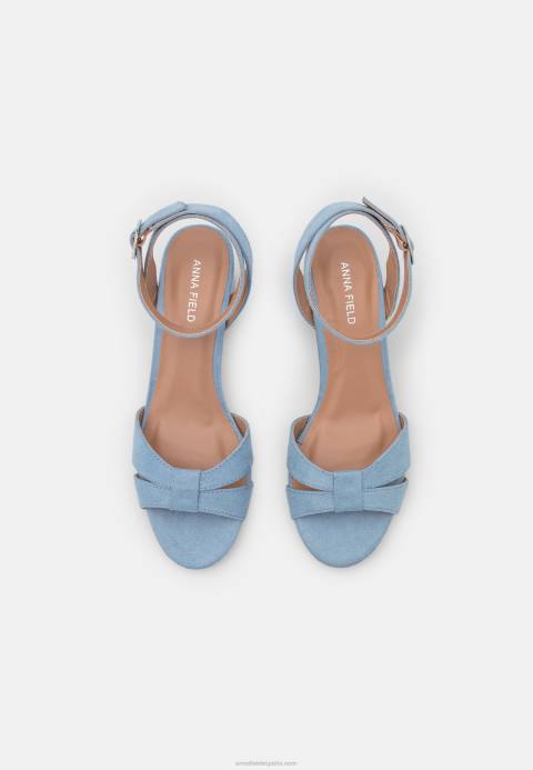 mujer sandalias azul claro Anna Field 84Z81353