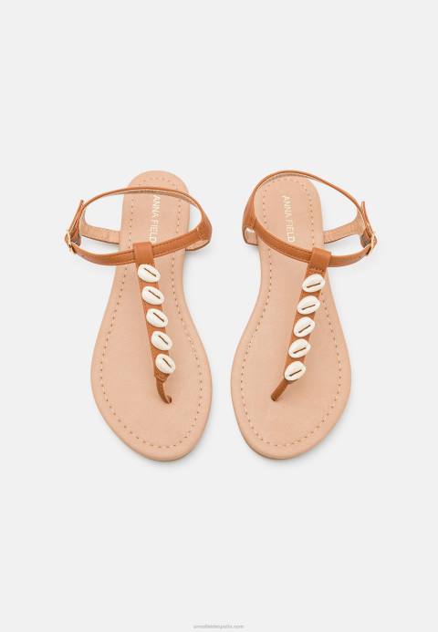 mujer sandalias coñac Anna Field 84Z81429
