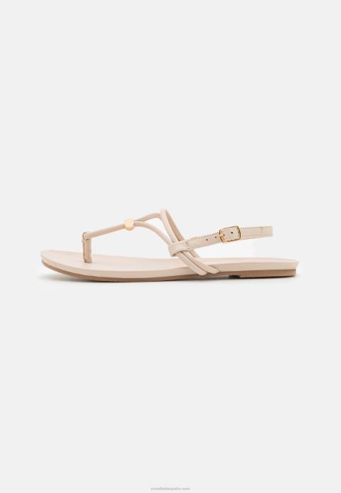 mujer sandalias con barra en T beige Anna Field 84Z81511