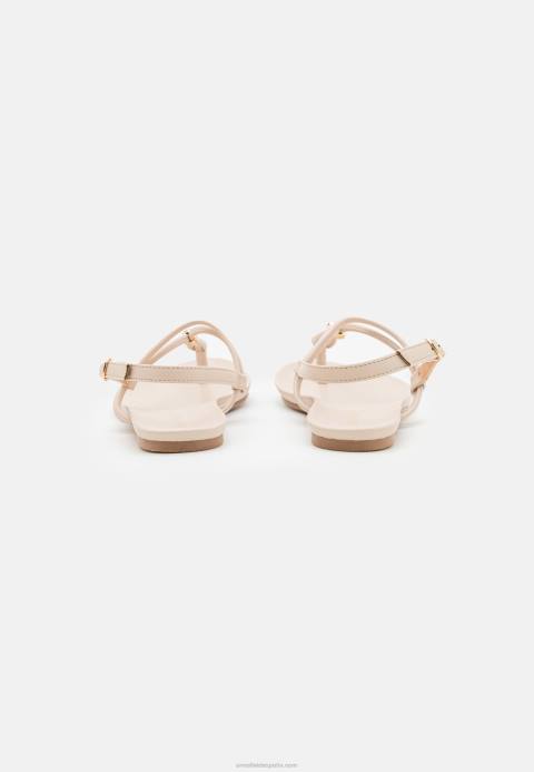 mujer sandalias con barra en T beige Anna Field 84Z81511