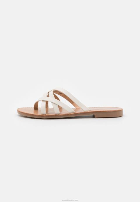 mujer sandalias con barra en T blancas Anna Field 84Z81544