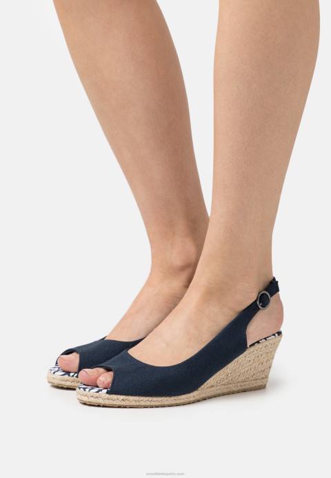 mujer sandalias cuña azul oscuro Anna Field 84Z81473