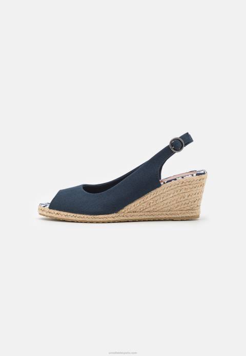 mujer sandalias cuña azul oscuro Anna Field 84Z81473